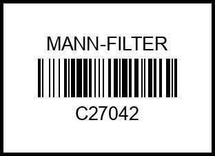Фв MANN C 27 042 KIA MOTORS Optima (TF) / Optima III c27042 mann-filter – купить в Омске. Цены, характеристики, фото в интернет-магазине autotoot.ru