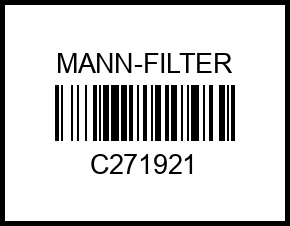 фильтр c271921 mann-filter – купить в Омске. Цены, характеристики, фото в интернет-магазине autotoot.ru