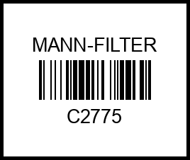 Фв MANN C 2775 (Hyundai Accent III (Verna) 06-11, KIA Rio II 05-11 ) (5 шт/уп) c2775 mann-filter – купить в Омске. Цены, характеристики, фото в интернет-магазине autotoot.ru