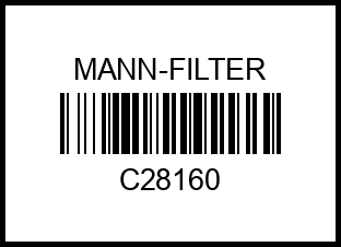 Фильтр воздушный Citroen C4, C4 II 04-, Peugeot 307, 308 03- - all 2,0 HDi c28160 mann-filter – купить в Омске. Цены, характеристики, фото в интернет-магазине autotoot.ru
