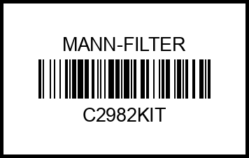 Фв MANN C 2982 KIT Ford Ka 99-08 В c2982kit mann-filter – купить в Омске. Цены, характеристики, фото в интернет-магазине autotoot.ru
