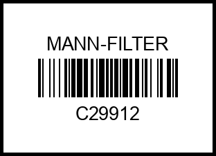 Фильтр воздушный c29912 mann-filter – купить в Омске. Цены, характеристики, фото в интернет-магазине autotoot.ru