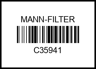 Фв MANN C 3594/1 Jeep Cherokee 91-01, Volvo S40, V40 97-04 В c35941 mann-filter – купить в Омске. Цены, характеристики, фото в интернет-магазине autotoot.ru