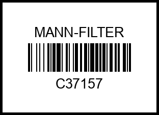Деталь c37157 mann-filter – купить в Омске. Цены, характеристики, фото в интернет-магазине autotoot.ru