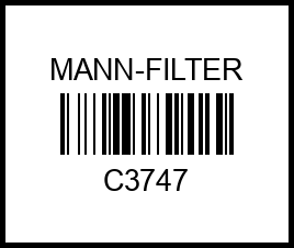 Фв MANN C 3747 ( SUBARU Forester Impreza I) (5 шт/уп) c3747 mann-filter – купить в Омске. Цены, характеристики, фото в интернет-магазине autotoot.ru
