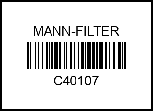 Фв MANN C 40 107 (Ford Mondeo I, II 93-00) (5 шт/уп) c40107 mann-filter – купить в Омске. Цены, характеристики, фото в интернет-магазине autotoot.ru