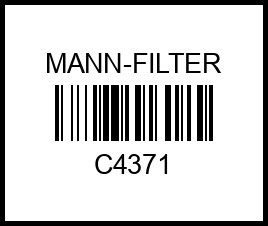 Фильтр воздушный CITROEN Berlingo II (B9), C4, Xsara Picasso, PEUGEOT 206, 307, 308, Partner II - w/o prelayer c4371 mann-filter – купить в Омске. Цены, характеристики, фото в интернет-магазине autotoot.ru