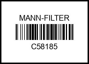 Фильтр воздушный BMW 3 (e36) 91-99, 5 (e34, e39) 93-99, 7 (e38) 96-01 2,5 TD c58185 mann-filter – купить в Омске. Цены, характеристики, фото в интернет-магазине autotoot.ru