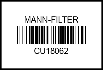 Фс MANN CU 1806-2 Mazda Demio 98-03 комплект 2шт В cu18062 mann-filter – купить в Омске. Цены, характеристики, фото в интернет-магазине autotoot.ru