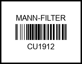 Фс MANN CU 1912 (Toyota Corolla Verso 02-08) (5 шт/уп) cu1912 mann-filter – купить в Омске. Цены, характеристики, фото в интернет-магазине autotoot.ru