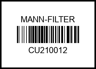 Фс MANN CU 21 001-2 Toyota Avensis, Carina E, Ipsum комплект 2шт cu210012 mann-filter – купить в Омске. Цены, характеристики, фото в интернет-магазине autotoot.ru