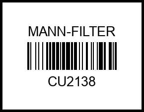 Фильтр салона SUZUKI Grand Vitara 05- cu2138 mann-filter – купить в Омске. Цены, характеристики, фото в интернет-магазине autotoot.ru