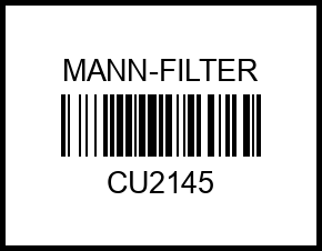 Фс MANN CU 2145 (Subaru Impreza) (5 шт/уп) cu2145 mann-filter – купить в Омске. Цены, характеристики, фото в интернет-магазине autotoot.ru