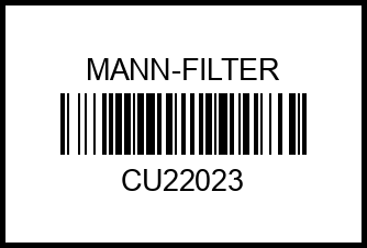 Фильтр салона Suzuki SX-4 Cross, SX-4 New, Vitara II 15- cu22023 mann-filter – купить в Омске. Цены, характеристики, фото в интернет-магазине autotoot.ru