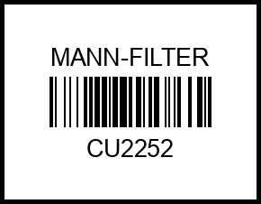 Фильтр салонный cu2252 mann-filter – купить в Омске. Цены, характеристики, фото в интернет-магазине autotoot.ru