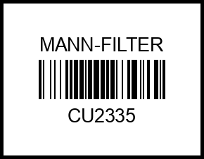 Фильтр салона Fiat Doblo >05, Idea >04, Punto II >03 cu2335 mann-filter – купить в Омске. Цены, характеристики, фото в интернет-магазине autotoot.ru