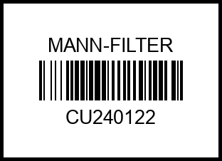 CU24012-2 MANN Фильтры салона (компл. 2шт) cu240122 mann-filter – купить в Омске. Цены, характеристики, фото в интернет-магазине autotoot.ru