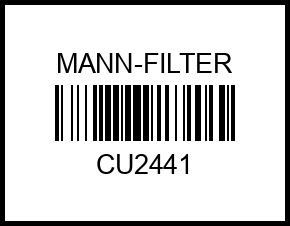 Фильтр салонный cu2441 mann-filter – купить в Омске. Цены, характеристики, фото в интернет-магазине autotoot.ru