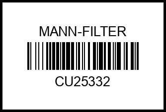 Фильтр салона BMW 5 >10, 5 GT >09, 6 >11, 7 >08 cu25332 mann-filter – купить в Омске. Цены, характеристики, фото в интернет-магазине autotoot.ru