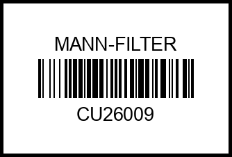 Фильтр салона SKODA Octavia I, II, VW Golf VII, Passat (3G2, 3G5) cu26009 mann-filter – купить в Омске. Цены, характеристики, фото в интернет-магазине autotoot.ru