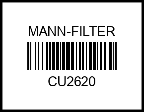 Фильтр салона RENAULT Koleos >08 cu2620 mann-filter – купить в Омске. Цены, характеристики, фото в интернет-магазине autotoot.ru