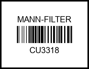 Фс MANN CU 3318 (BMW 5 (E34), 7 (E32)) В cu3318 mann-filter – купить в Омске. Цены, характеристики, фото в интернет-магазине autotoot.ru