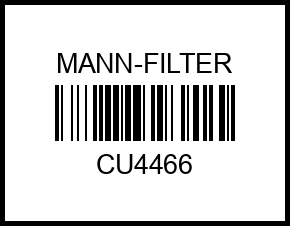 Фс MANN CU 4466 (Iveco) (5 шт/уп) В cu4466 mann-filter – купить в Омске. Цены, характеристики, фото в интернет-магазине autotoot.ru