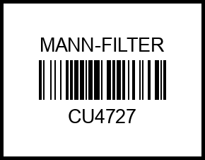 Фс MANN CU 4727 (JEEP (CHRYSLER) В cu4727 mann-filter – купить в Омске. Цены, характеристики, фото в интернет-магазине autotoot.ru