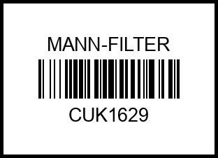 Фс MANN CUK 1629 (NISSAN Juke, RENAULT Fluence) (5шт) cuk1629 mann-filter – купить в Омске. Цены, характеристики, фото в интернет-магазине autotoot.ru