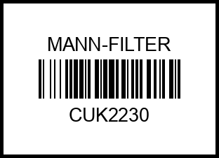 Фильтр салона MMC Pajero II, III, IV > 92 cuk2230 mann-filter – купить в Омске. Цены, характеристики, фото в интернет-магазине autotoot.ru