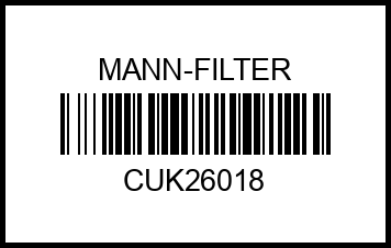 фильтр салона! угольный 261х168х54\ DAF TRUCKS cuk26018 mann-filter – купить в Омске. Цены, характеристики, фото в интернет-магазине autotoot.ru