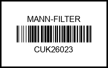 Фильтр салона cuk26023 mann-filter – купить в Омске. Цены, характеристики, фото в интернет-магазине autotoot.ru