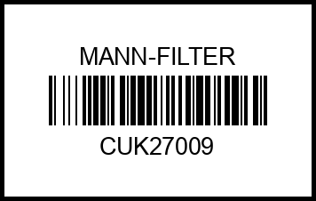 Фильтр салона RENAULT Scenic III / Grand Scenic -09, Trafic III 14-, NISSAN NV300 16-, OPEL Vivaro B 14- cuk27009 mann-filter – купить в Омске. Цены, характеристики, фото в интернет-магазине autotoot.ru