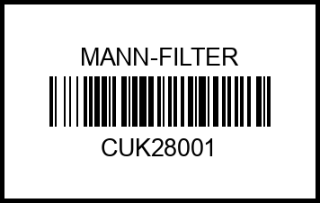 Фильтр салона FORD Mondeo 14- cuk28001 mann-filter – купить в Омске. Цены, характеристики, фото в интернет-магазине autotoot.ru