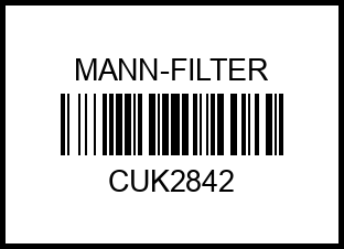 фильтр салона! угольный\ VW Caravelle 2.0/1.9TDi/2.0TDi/T5 03> cuk2842 mann-filter – купить в Омске. Цены, характеристики, фото в интернет-магазине autotoot.ru