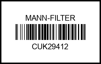 Фильтр салона BMW X5 (E70) >06, X6 (E71) >08 cuk29412 mann-filter – купить в Омске. Цены, характеристики, фото в интернет-магазине autotoot.ru