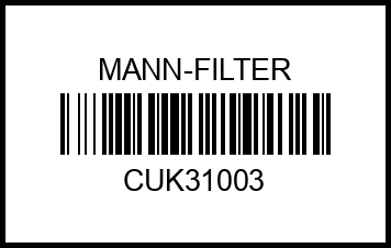 фильтр салона угольный!\ Audi A4 (8W)/ A5 (F5)/ Q5 II (FY) 1.4-3.0 15> cuk31003 mann-filter – купить в Омске. Цены, характеристики, фото в интернет-магазине autotoot.ru