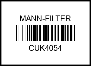 Фс MANN CUK 4054 Mercedes A-Klasse >04, B-klasse >05 cuk4054 mann-filter – купить в Омске. Цены, характеристики, фото в интернет-магазине autotoot.ru