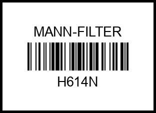 Фм MANN H 614 N (OM 509) MERCEDES-BENZ.дв.M102 h614n mann-filter – купить в Омске. Цены, характеристики, фото в интернет-магазине autotoot.ru