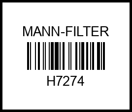 Фм MANN H 727/4 (OM 614) Москвич 412; Газель; Волга 3110, 3102 (10 шт/уп) h7274 mann-filter – купить в Омске. Цены, характеристики, фото в интернет-магазине autotoot.ru