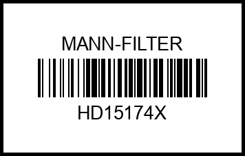 Фм MANN HD 15 174 X CATERPILLAR, DAEWOO CONSTRUCTION EQUIPMENT, FIAT-ALLIS/GEOTECH/HITACHI З hd15174x mann-filter – купить в Омске. Цены, характеристики, фото в интернет-магазине autotoot.ru