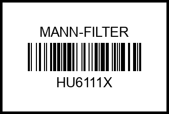 HU611/1x MANN Фильтр масляный hu6111x mann-filter – купить в Омске. Цены, характеристики, фото в интернет-магазине autotoot.ru