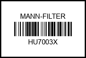 Фильтр масляный BMW: 1-serie (F20/F21) 114i/116i/118i/120i mtr. N13B16A 11-, 3-serie (F30/F31) 316i/320i mtr. N13B16A 12- hu7003x mann-filter – купить в Омске. Цены, характеристики, фото в интернет-магазине autotoot.ru