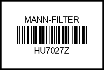 Фильтр масляный MANN-FILTER HU7027z hu7027z mann-filter – купить в Омске. Цены, характеристики, фото в интернет-магазине autotoot.ru