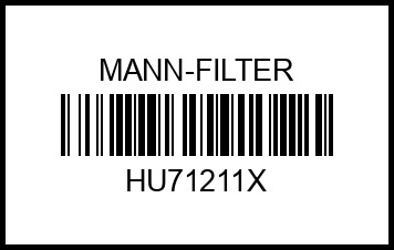 HU712/11x MANN Фильтр масляный hu71211x mann-filter – купить в Омске. Цены, характеристики, фото в интернет-магазине autotoot.ru