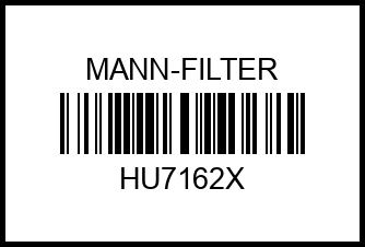 фильтр hu7162x mann-filter – купить в Омске. Цены, характеристики, фото в интернет-магазине autotoot.ru