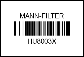 фильтр масляный !\LandRover RangeRover 3.6TD 06> hu8003x mann-filter – купить в Омске. Цены, характеристики, фото в интернет-магазине autotoot.ru