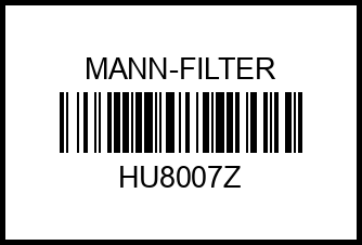 HU8007z MANN Фильтр масляный hu8007z mann-filter – купить в Омске. Цены, характеристики, фото в интернет-магазине autotoot.ru
