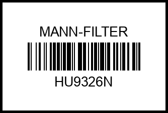 фильтр масляный !\Audi A8 3.7/4.2 96>,VW Passat/Golf/VR6/5 2.3-2.9 92> hu9326n mann-filter – купить в Омске. Цены, характеристики, фото в интернет-магазине autotoot.ru