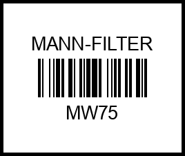 Фильтр масляный Motorbike BMW mw75 mann-filter – купить в Омске. Цены, характеристики, фото в интернет-магазине autotoot.ru